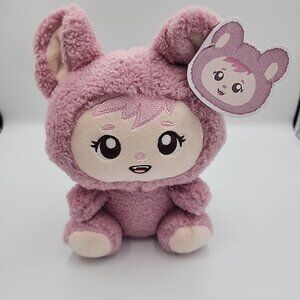NWT LaBabies 7" Monster Plush Pink Cece